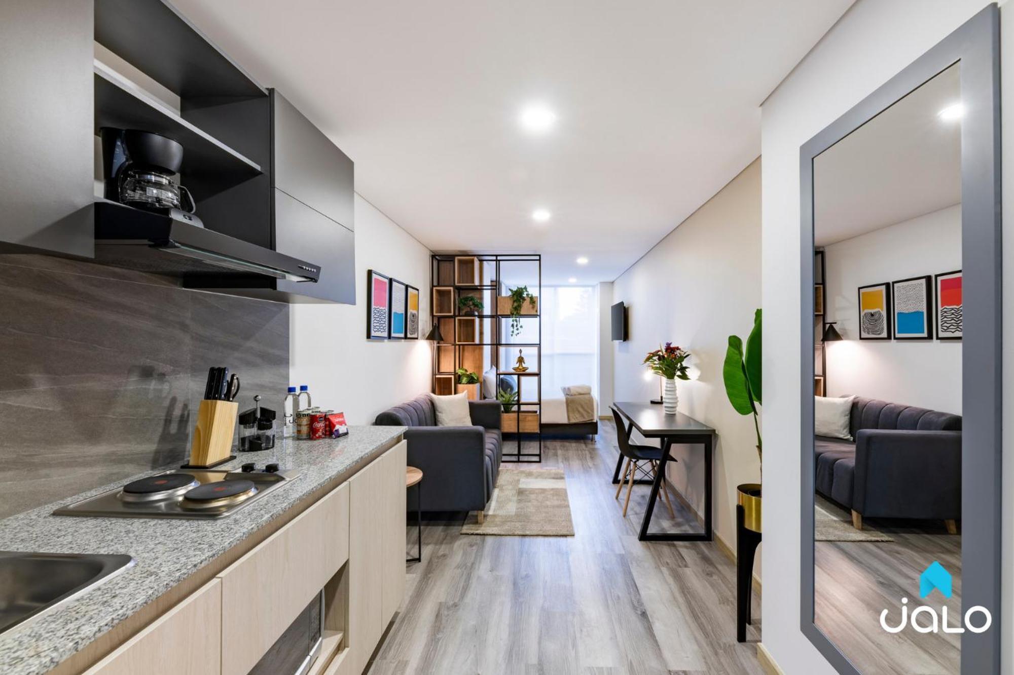 Modern Loft In 85 St Apartment Bogota Bagian luar foto