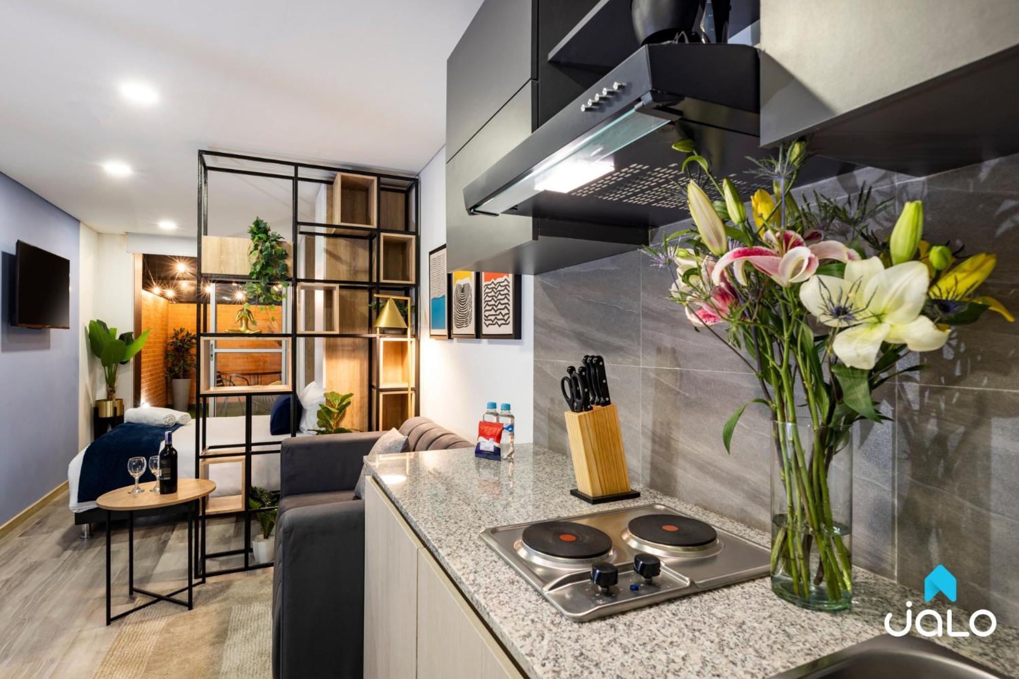 Modern Loft In 85 St Apartment Bogota Bagian luar foto